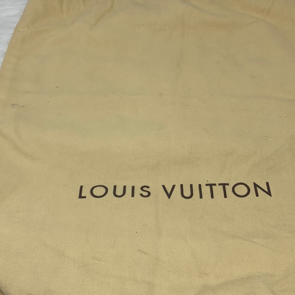 Authentic Louis Vuitton Drawstring Dustbag